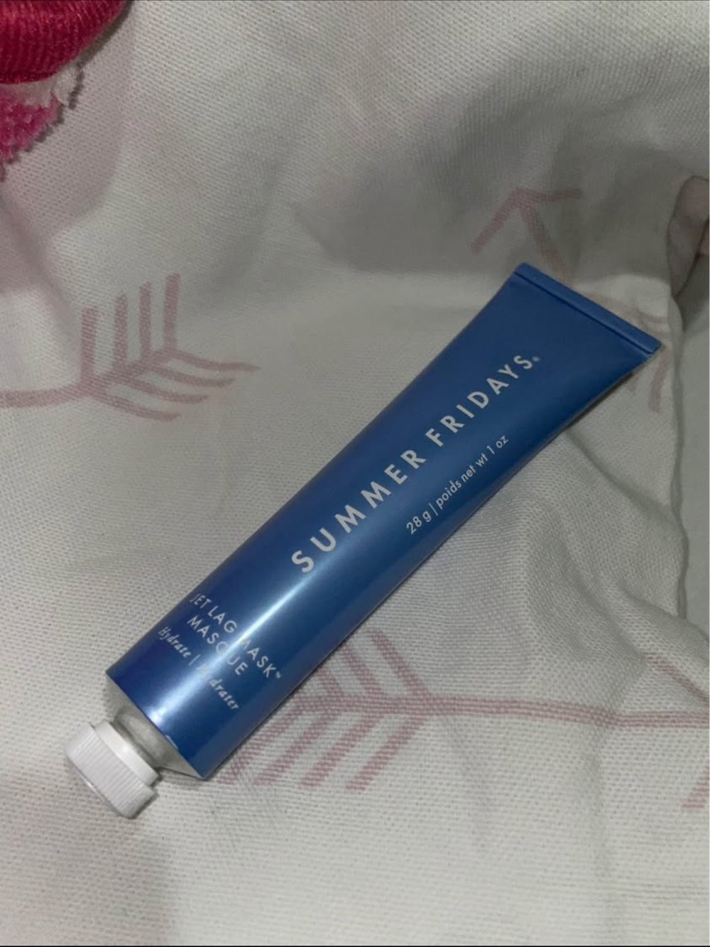 Summer Fridays Blue Jet Lag Mask Tube